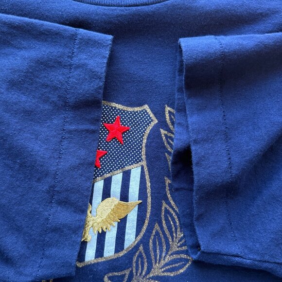 Vintage Fruit Of The Loom Washington D.C. Navy Tee Adult L 1993 Graphic - Picture 8 of 8